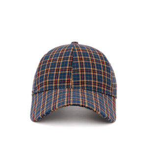 Cross-border European And American Style Multi-color Checked Baseball Cap, Classic And Versatile, Adjustable Beanie Hat, Suitable For Daily Wear And Versatile Use.